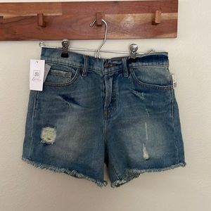 Rip curl river denim shorts size 5 NWT